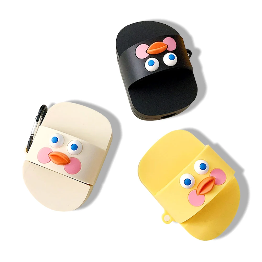 

Cute flip flop Anime pattern Silicone protection case For Apple AirPods Bluetooth headset box case Cartoon Drop-proof Prevent