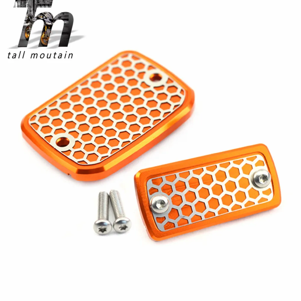 

For KTM 690 SMC 2008-2012 Motorcycle Front Brake Clutch Master Cylinder Fluid Reservoir Cover Cap Accessories Aluminum