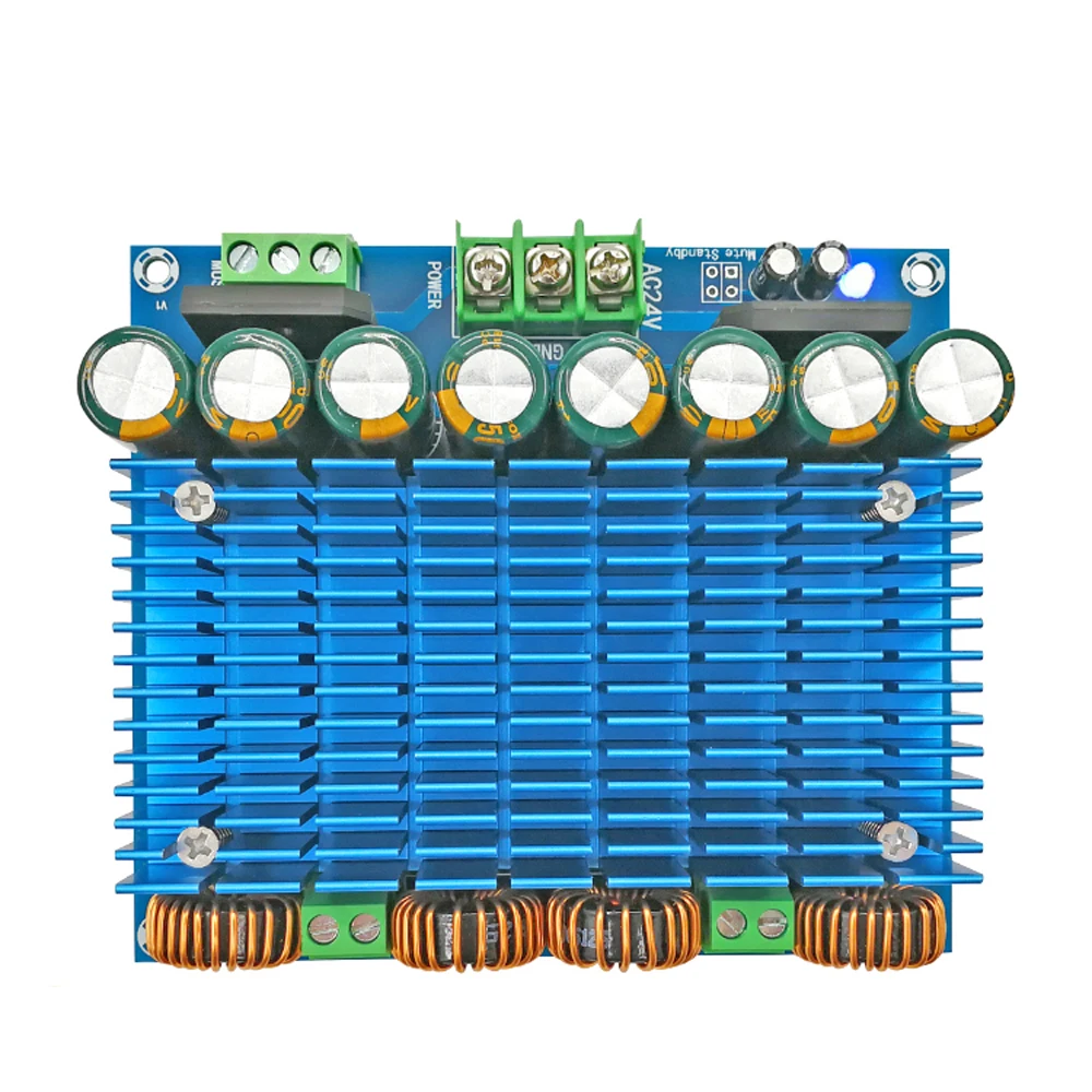 

XH-M252 Ultra High Power Digital Module AC 24V Stereo TDA8954TH Dual Chip 2 * 420W Amplifier Board