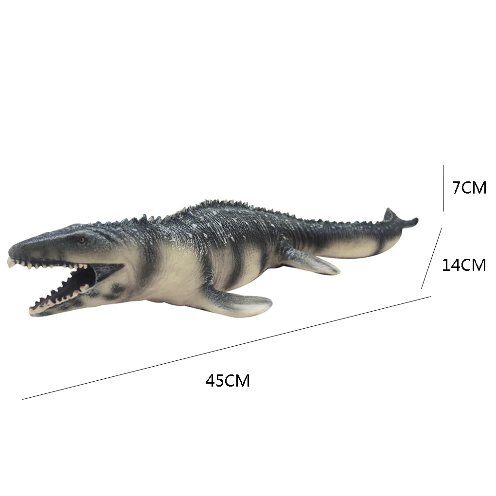 Биологическая образовательная пластиковая имитация Mosasaurus динозавр модель дети реалистичные игрушки подарок