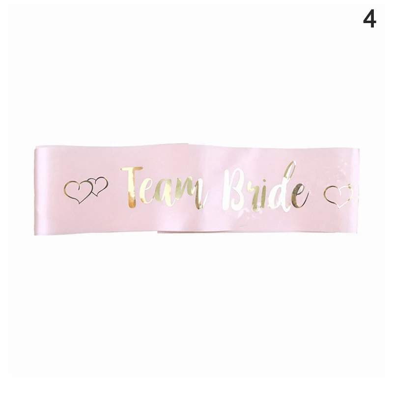 Party Bride Shoulder Strap Pink Hot Stamping Bride Etiquette With Bride To Be Sash  Bachelor 