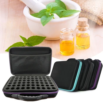 

Women Essential Oil Bottle Organizer Collect Case 60 Bottles Essential Oil Case Storage Bag Holder Portable Travel Essential