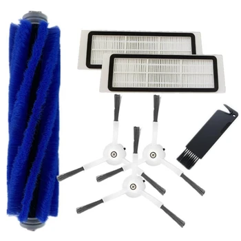

7-PCS ing Robot Accessory Set is Suitable for Xiaomi Roborock er Brush,Filter,Black Brush Combination Packages