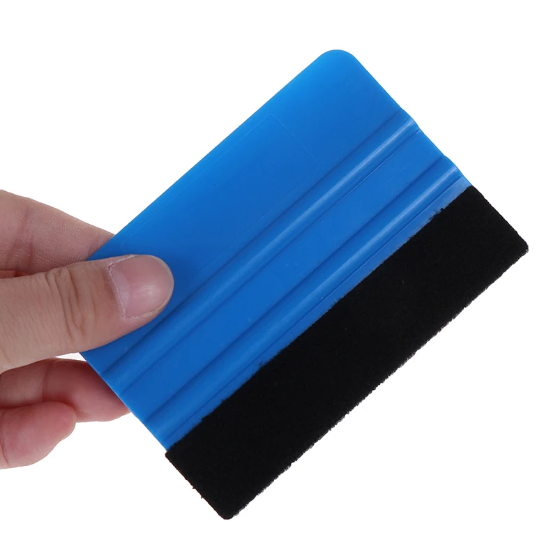 1PC Vinyl Wrap Film Card Squeegee Car Foil Wrapping Suede Felt Scraper Auto Car Styling Sticker Accessories Window Tint Tools