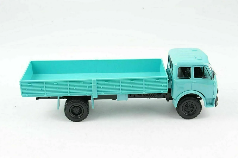 Детские модели игрушки для мальчиков 1/43 Литой Сплав Россия MA3-500 модель грузового автомобиля синий грузовик зеленая модель