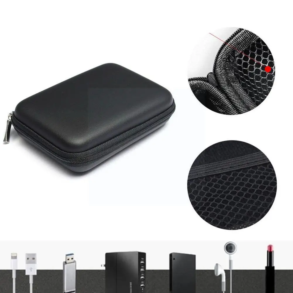 Внешний жесткий диск Usb чехол для кабеля Mini сумка наушников ПК ноутбука жесткого