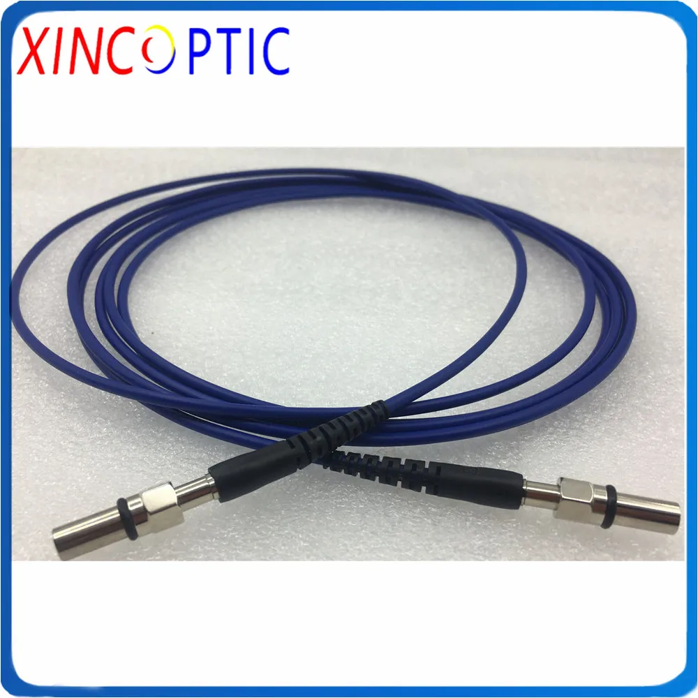 SMA905-SMA 100/200/300/400/500/600/800/1000um 400-2500nm 3.0mm 3M NIR Optimized Quartz/Silica Metal Core Armored FiberPatch Cord | Мобильные