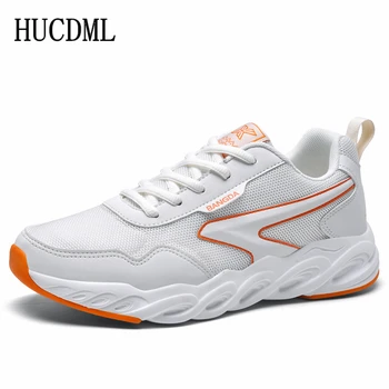 

HUCDML Brand New Men Shoes Light Mesh Breathable Sneakers Men Summer Casual for Men Zapatos De Hombre Size 39-45 DropShipping