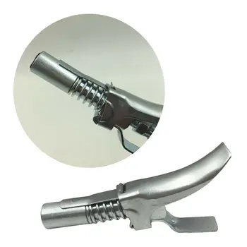 

1pc Grease Coupler Durable Locking Clamp Type Metal Quick Release For Grease Gun