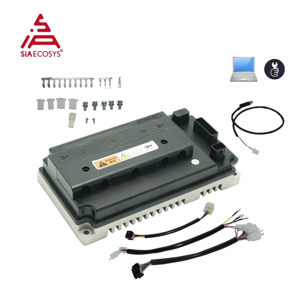 

Free Shipping SiAECOSYS/VOTOL Programmable EM100sp 72V 80A 80KPH Controller for 2-3kW Electric Scooter Bike