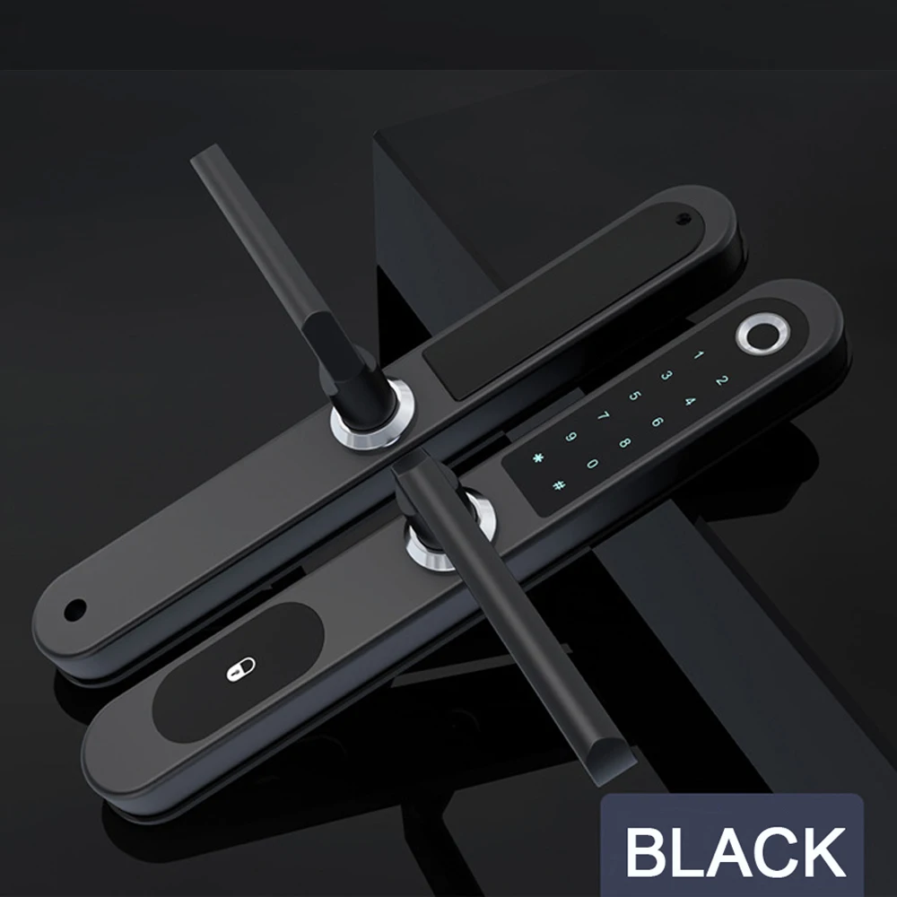 Digital Sliding Door Lock Keyless Smart Biometric Fingerprint Door Lock With Small Mortise For Office and Home