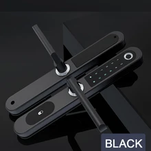 Digital Sliding Door Lock Keyless Smart Biometric Fingerprint Door Lock With Small Mortise For Office and Home