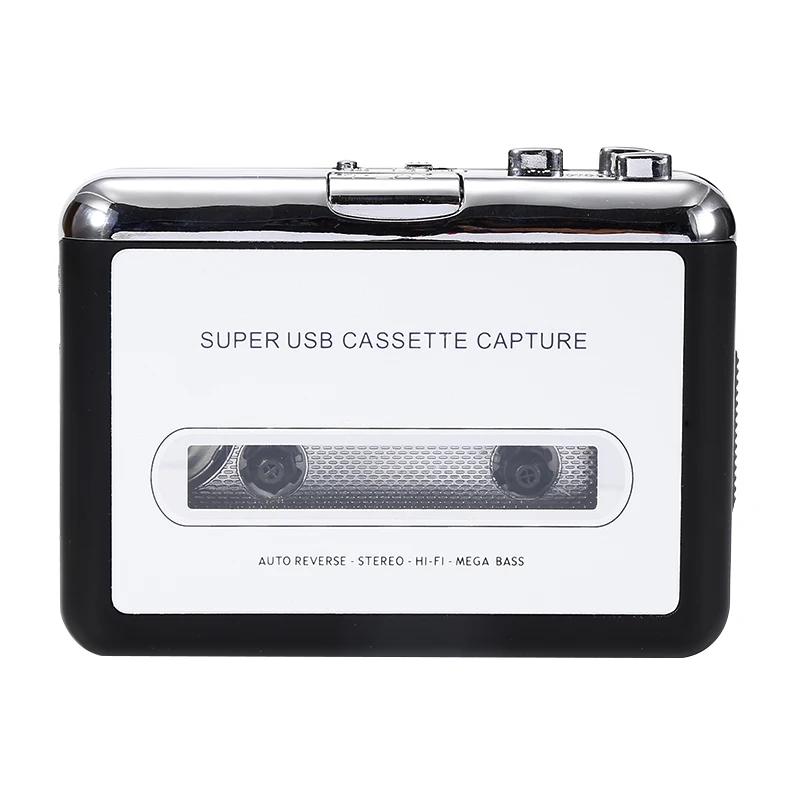 USB Cassette Converter Cassette Tape to MP3/WAV Digital Audio Music Player Rechargable Recorders & Players coverters