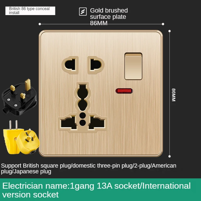 UK 13A Power Socket USB Charging Wall Outlet Double Outlet 86Type With Switch Controller 13A UK UK 13A Power Socket USB Charging Wall Outlet Double Outlet 86Type With Switch Controller,13A UK Electric Outlet,Electric Switch