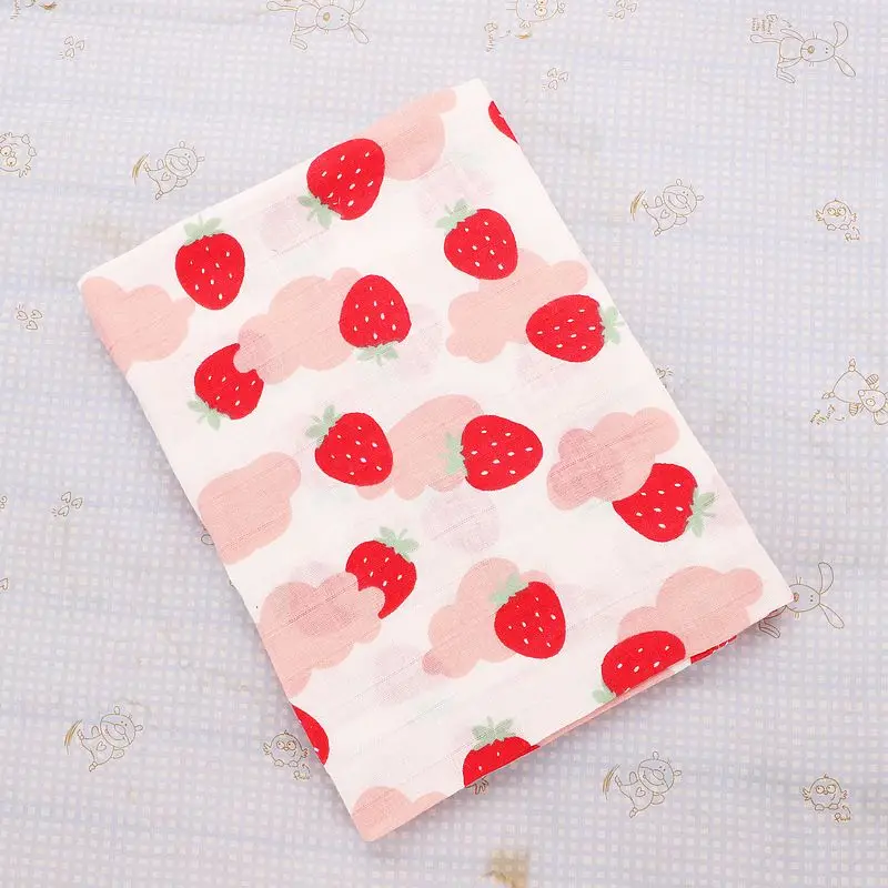 Baby Blanket Muslin Wrap Newborn Swaddles Plat Mat Baby Photography Blankets Mantas De Bebes Infant Stroller Cover 115*115cm