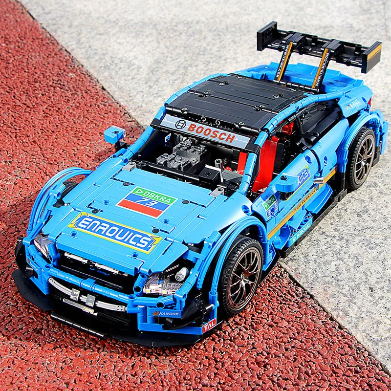 DHL Yeshin 20005 Technic App Control синий комплект гоночных автомобилей Совместимость MOC 6687