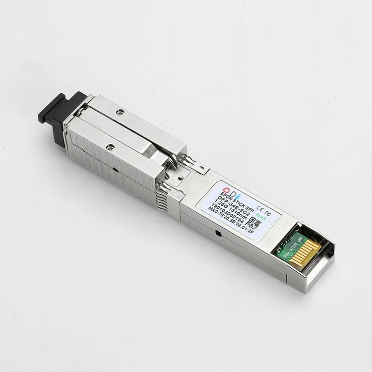 Приемопередатчик EPON SFP ONU Tx 1310/1490nm 20 км SC с модулем MAC pon