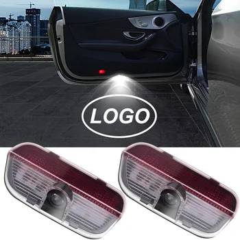 

2-4 pcs For Volkswagen Passat GTI R Line CR Badge Door Welcome Light For VW Jetta Golf Touareg Scirocco Tiguan Ghost Shadow Lamp