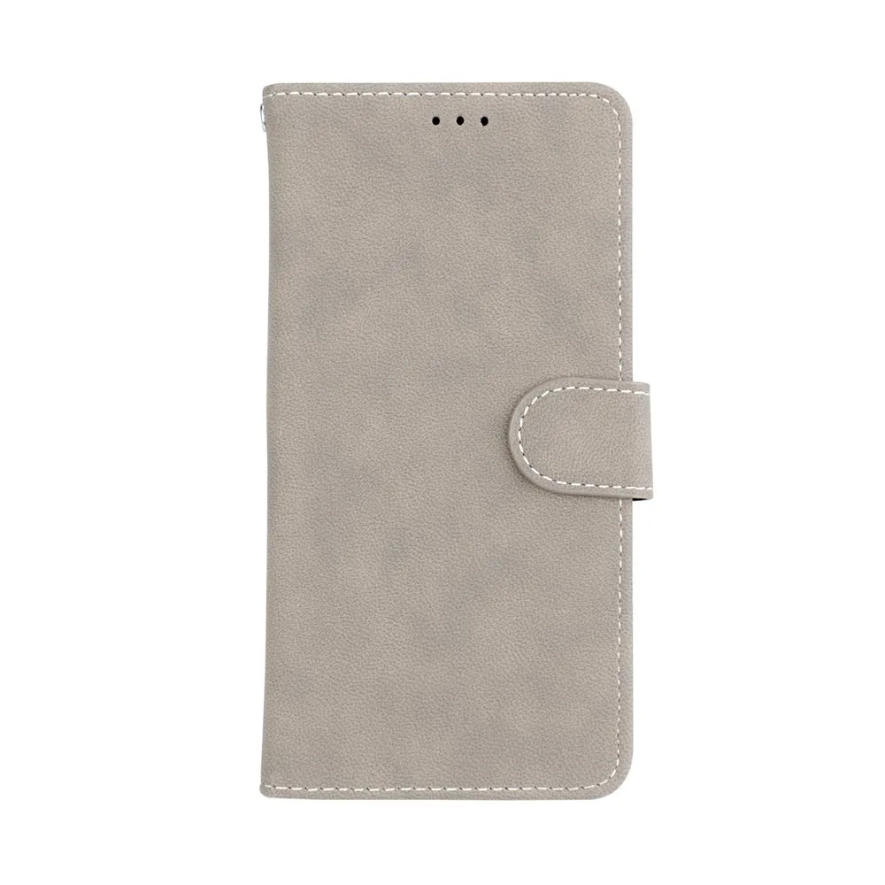 Perfect 100pcs/lot Vintage Scrub 3 card flip wallet leather cover case for One plus 5 5T 6 7 7 Pro Oneplus 5 5 T 6 7 7 Pro shell 42