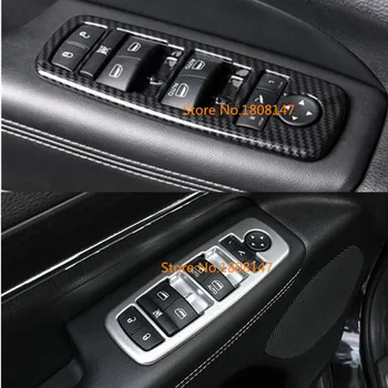 

Car Sticker ABS Chrome Door Window Glass Panel Bowl Handle Frame Trim Armrest For Jeep Grand Cherokee 2014 2015 2016 2017 2018