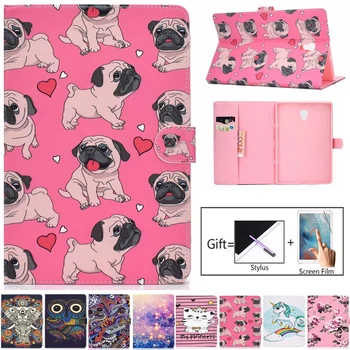 

Flip Owl Bear Case For Samsung Galaxy Tab A A2 10.5" 2018 T590 T595 T597 SM-T595 Smart Cover Funda Tablet Sleep Wake Stand Shell