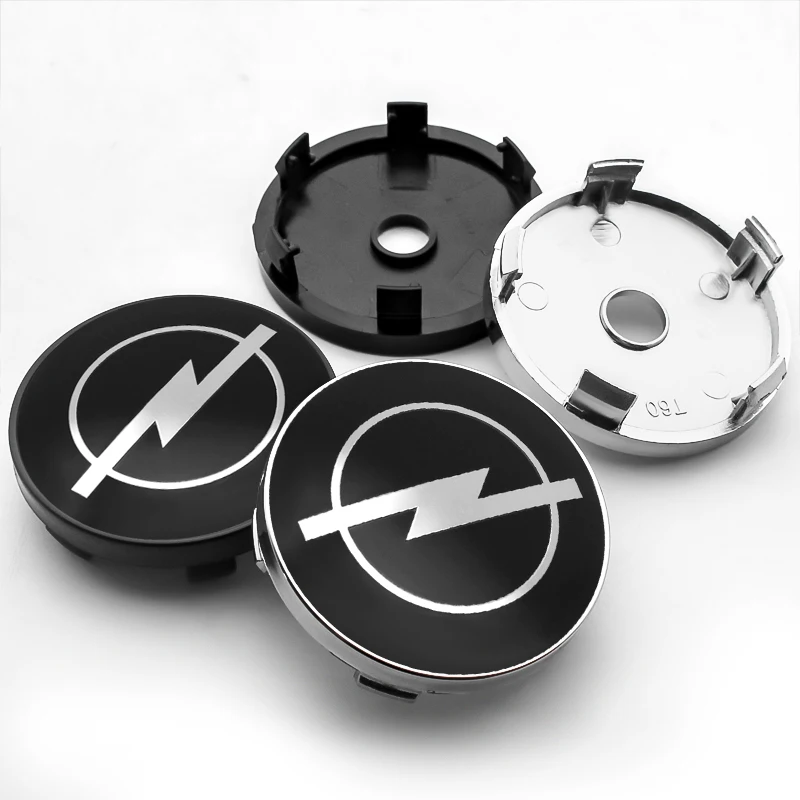 

4PCS 60MM Car Wheel Center Hub Caps Car Emblem Badge Wheel Center Cap for Opel Astra Insignia Mokka Zafira Corsa OPC
