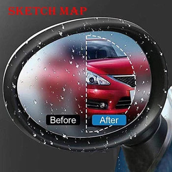 

Truck Rear-View Film Rainproof Rearview Dust-proof Waterproof Protection
