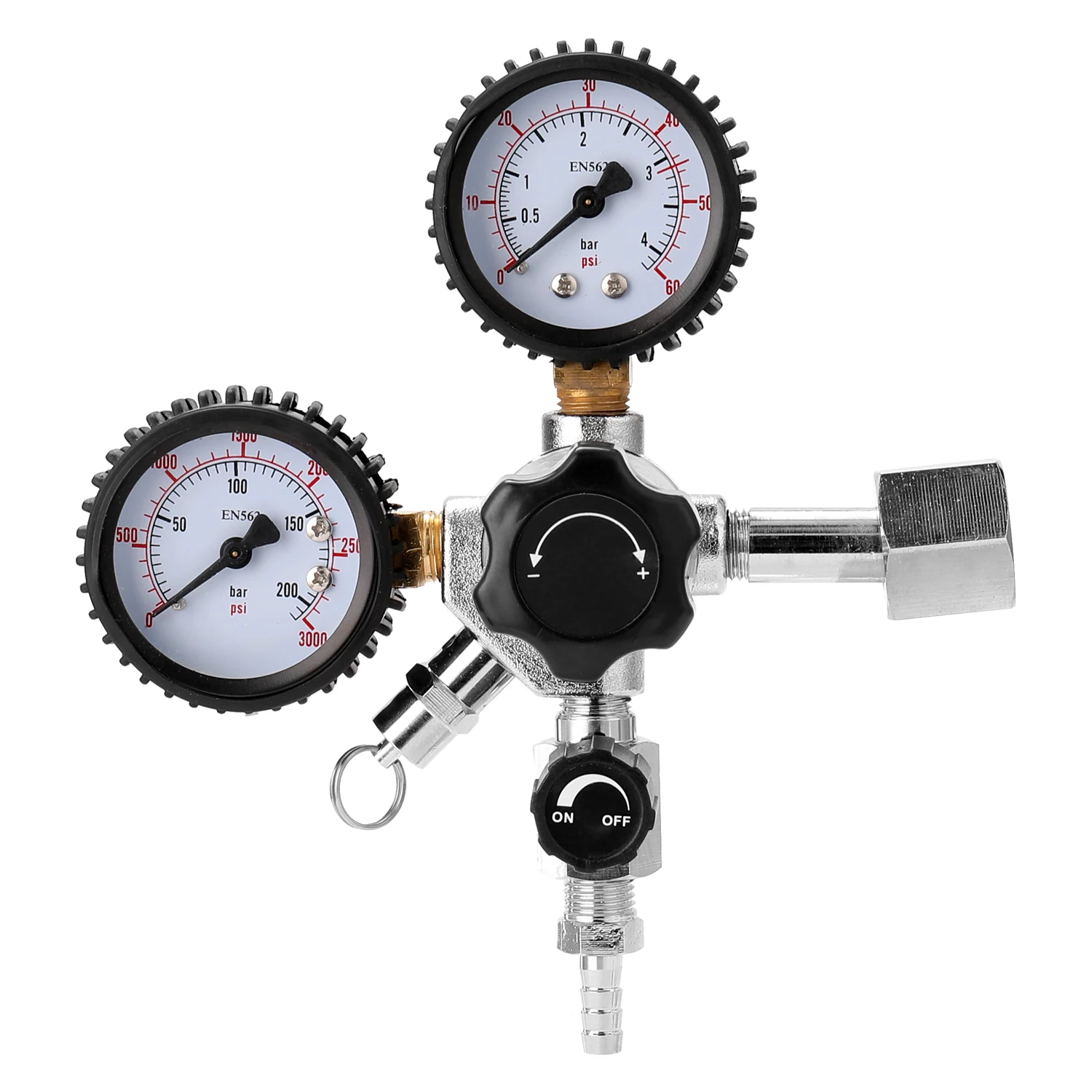 Пивной CO2 регулятор для кега предохранительный клапан сброса давления 0-3000 PSI резервуары предохранительный клапан давления