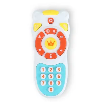 

Kids Musical TV Remote Control Toy with Light and Sound Early Education Toys