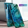 Auroras For Realme X3 Case Tempered Glass With Soft TPU Frame Shockproof Back For Realme X3 SuperZoom Cover Case ► Photo 1/6