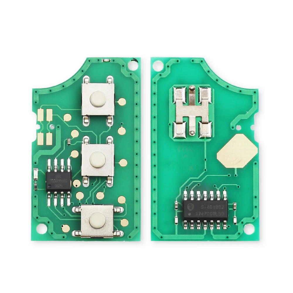 KEYYOU 3 кнопки 434 МГц флип телефон модель ID48 чип для VW VolksWagen Passat/Bora/Polo/Golf/Beetle 1J0 959 753