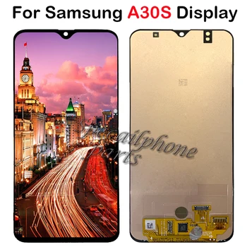 

Super AMOLED for Samsung Galaxy A30S LCD Display With Touch Screen Digitizer Assembly Replacement Repair for SAM-A307F/DS A307