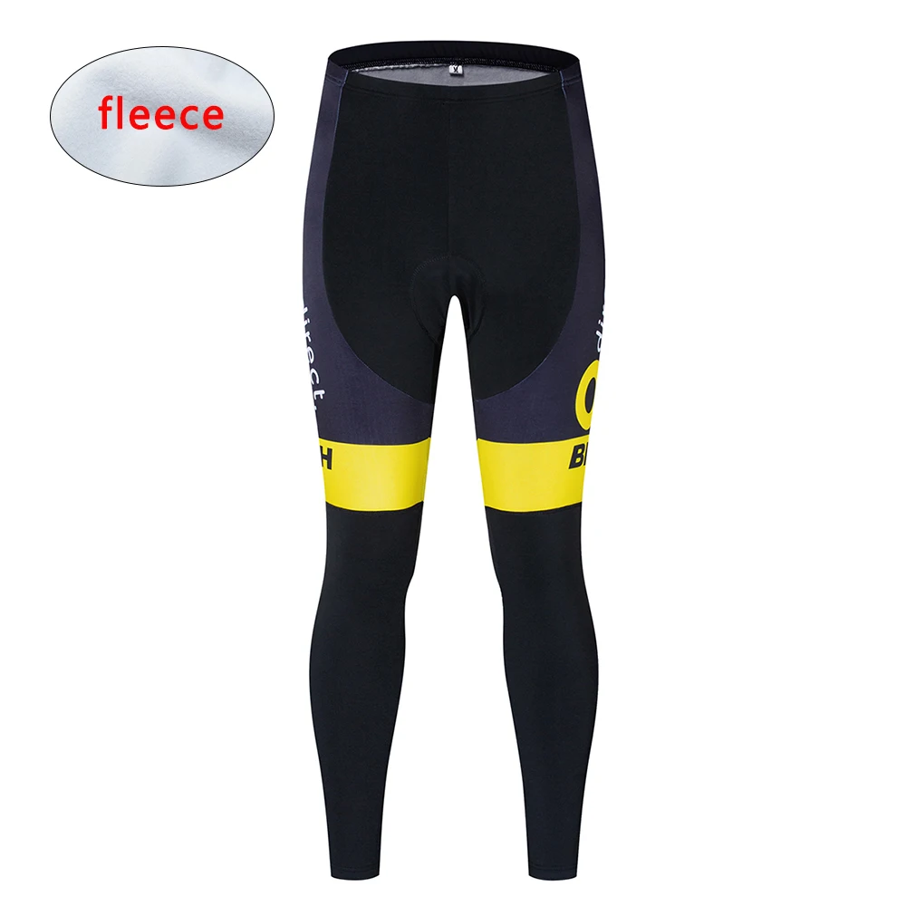 

2019 Winter Men Cycling Long Pants Cycling Pants 12D Thermal Long Cycling Pants Fleece MTB Bike Bicycle Racing Shorts