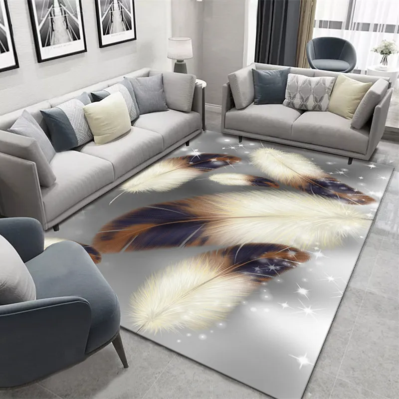 Ковер, гостиная, Северная, европейский стиль, спальня, Чжуан Бянь Диан, домашняя комната, современный минималистичный, настенный, милый