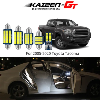 

Canbus Error Free Car White LED Interior Lights For 2005-2020 Toyota Tacoma Vanity Mirror Light License Plate Light Dome Light