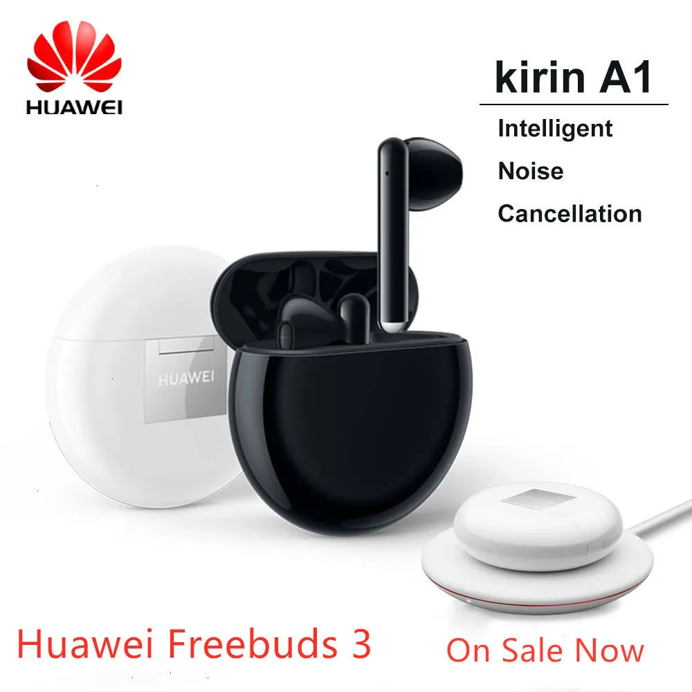 

2019 Newest Huawei Freebuds 3 Wireless Headsets Active noise reduction TWS Bluetooth Earphone Bluetooth 5.1 tap control