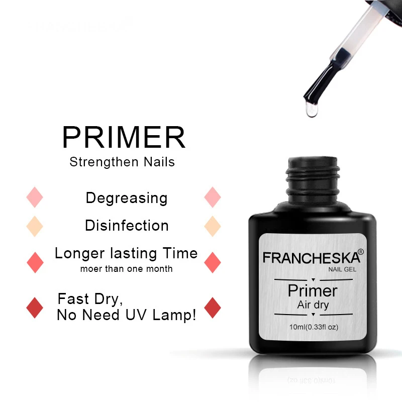 1 Set Base Top Primer Coat Nail Gel Primer Matt Top Coat UV Gel Nail Polish Lasting Soak Off Varnish UV Polish Manicure Art