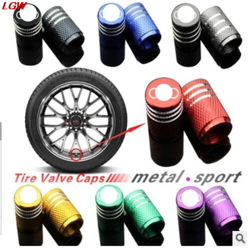 

4pcs Suitable for Audi RSA3A4LA5A6A7Q2Q3Q5Q7 car tire valve valve cap valve core sleeve