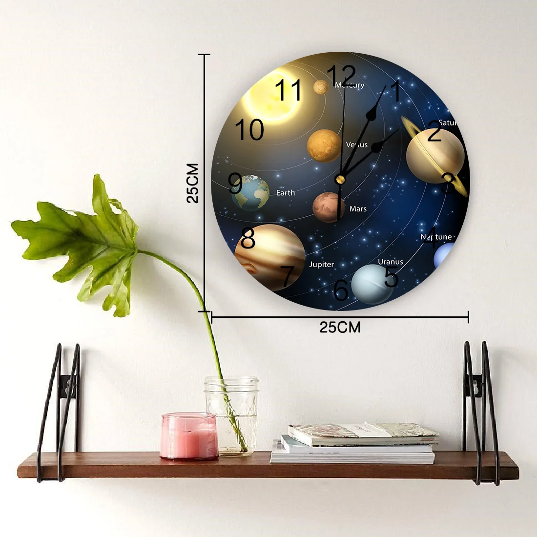 Solar System Wall Clock