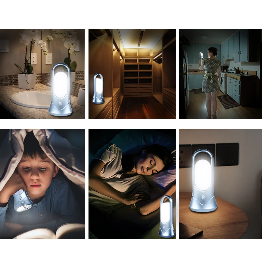 Портативный USB перезаряжаемый светодиодный фонарь для кемпинга, светильник-вспышка для кемпинга, светильник для походов на открытом воздухе, лампа для палатки, датчик движения, ночная лампа