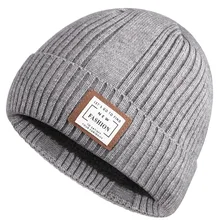 

2022 Winter Warm Thicken Knitted Beanies Male Outdoor Men Caps Windproof Hedging Hat Comforable Hiking Cycling Beanies Gorras