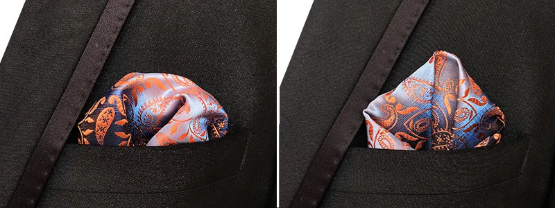 Новинка 25*25 см дизайнерский Карманный квадратный модный платок в горошек Пейсли Цветочный Клетчатый Стиль мужской подарок деловой костюм