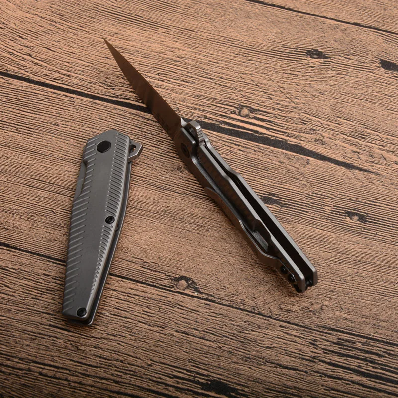 OEM Качество 1359 складной нож 8CR13MOV лезвие все стальные хвостовик тактический складной нож туристический карманный нож EDC инструменты
