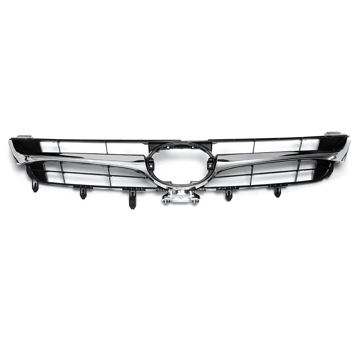 

Car Front Upper Chrome Grille Grill Insect Screening Mesh Net Steel Wire Strip Cover For Toyota For Camry SE XSE 2015 2016 2017