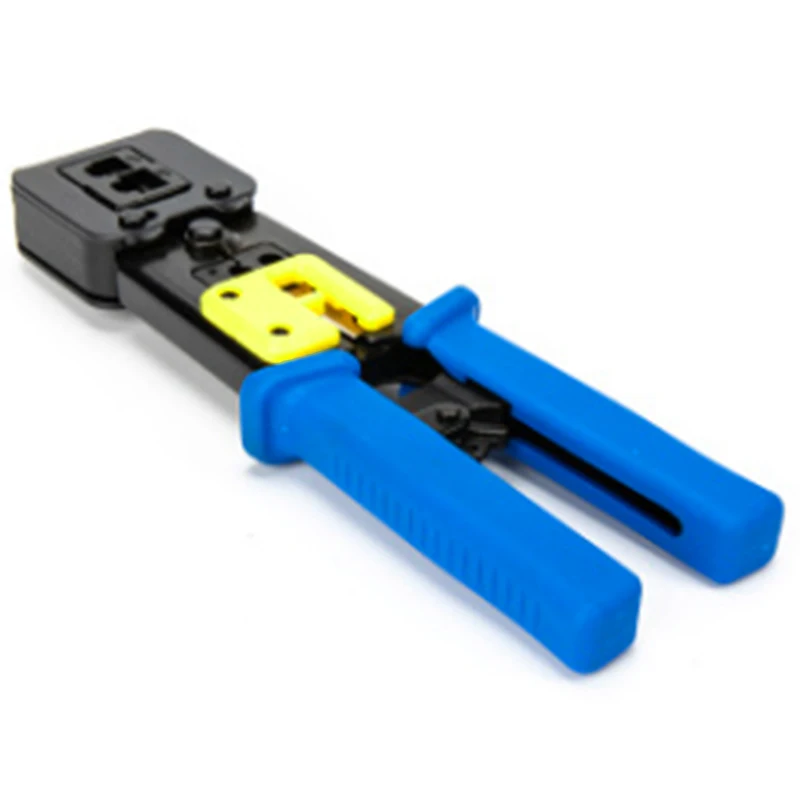 Ez Rj45 обжимной инструмент для Cat 5/Cat 6 Ez проходные разъемы для кабеля Ethernet трещотка Ethernet кабель обжимной инструмент набор или