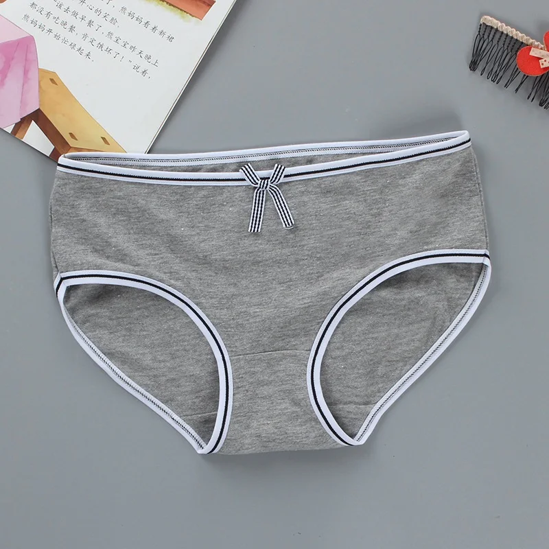 10Pc Cotton Teenage Girls Underwear Kid Soft Candy Colors Girl Briefs for Panties Kids Underwear Pants Underpants 9-20T