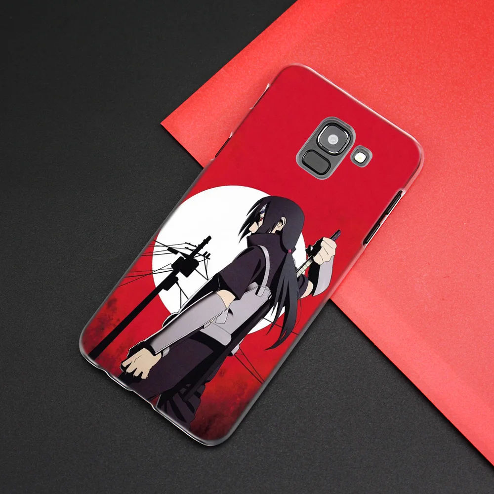Naruto Uchiha Clan Case Cover for Samsung Galaxy A50 A80 A70 A60 A40 A30 A20 A20e A10 A9 A7 A6 Plus Note 8 9 10 Pro