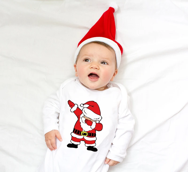 Hot Sale Romper Jumpsuit Outfit Newborn Baby-Girls-Boys Santa Christmas-Ropa Long-Sleeve Print Ma5NBxmMq