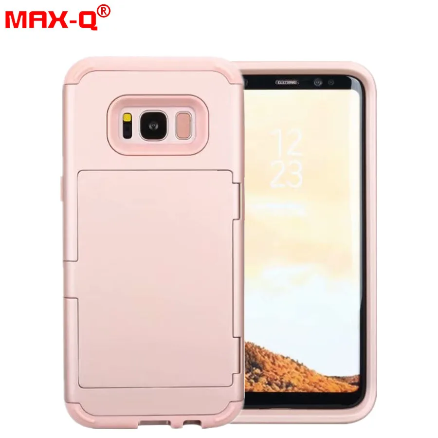 Для Samsung Galaxy S8/S8 Plus MAX-Q защитный чехол задняя крышка для телефонов 5 8 &quotи 6 2&quot с