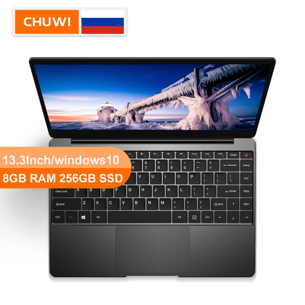 CHUWI Originl AeroBook Intel Core M3 6Y30 13.3Inch Windows10 Laptop 8GB RAM 256GB SSD with Backlit Keyboard Metal Cover Notebook